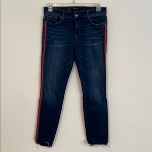 NWOT STS blue Emma Side-Striped Skinny Jeans